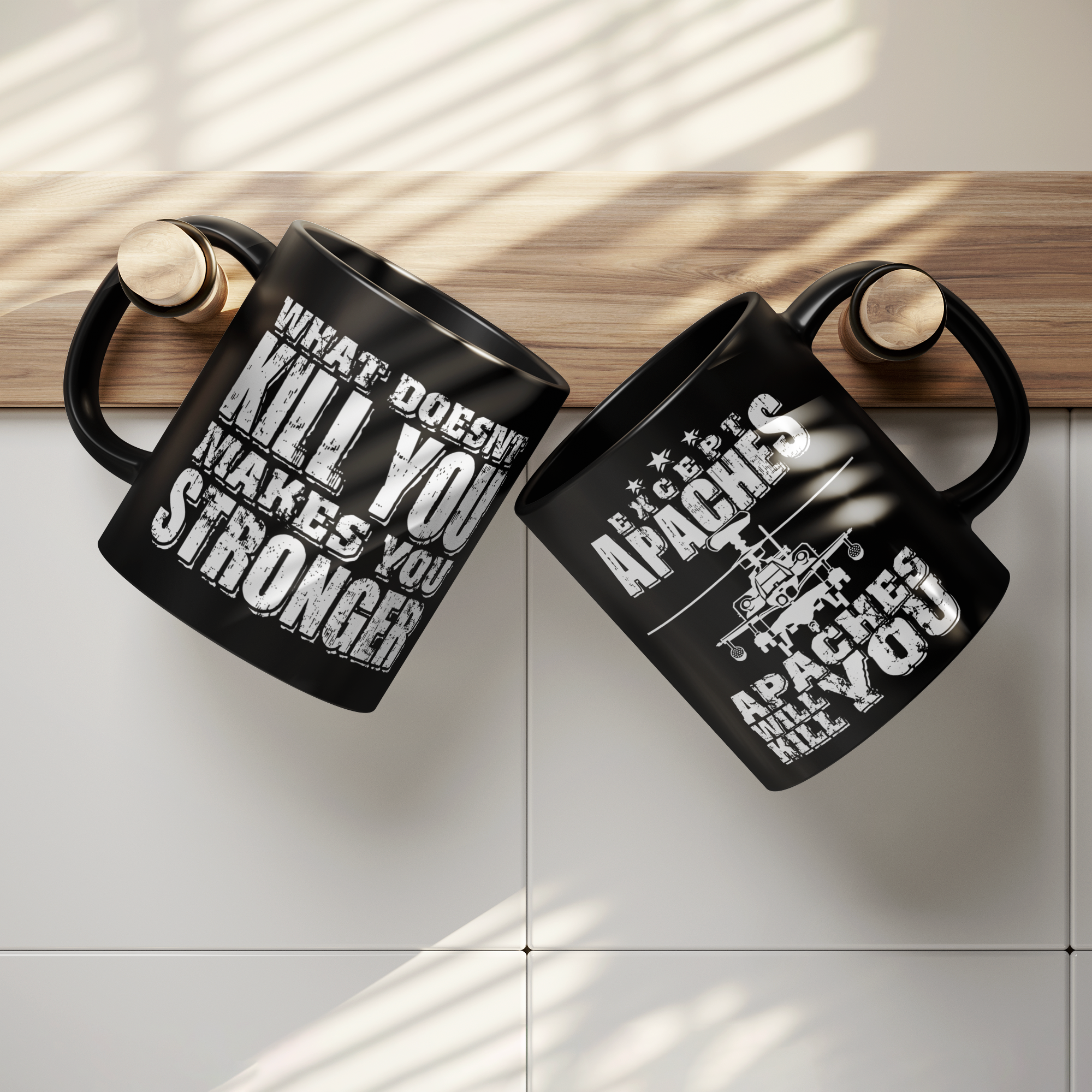 Apaches Will Kill You - 11oz Mug - Danger Close Apparel