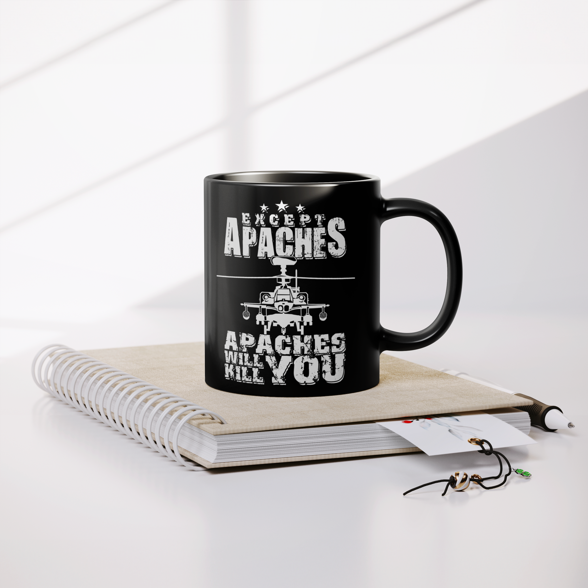 Apaches Will Kill You - 11oz Mug - Danger Close Apparel