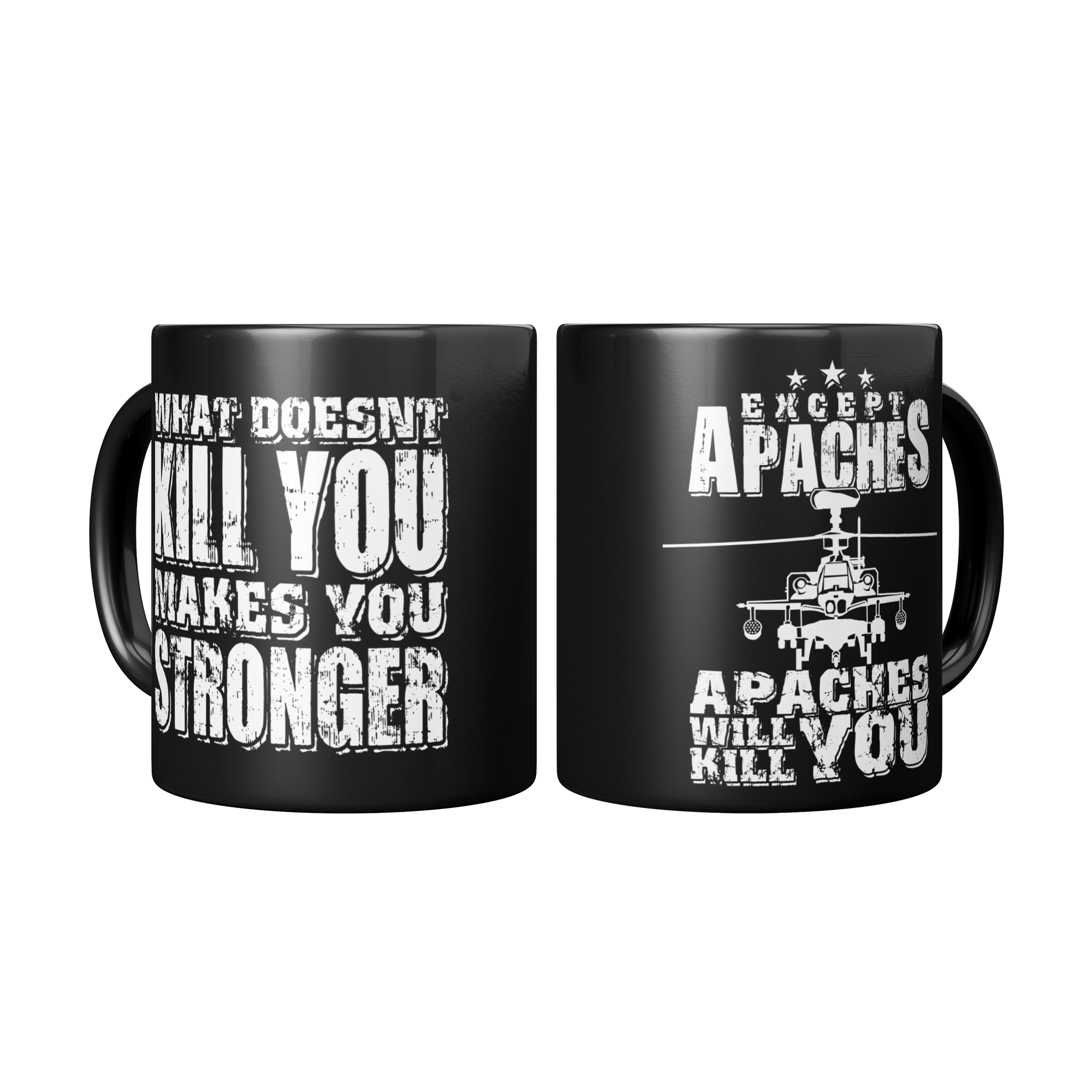 Apaches Will Kill You - 11oz Mug - Danger Close Apparel