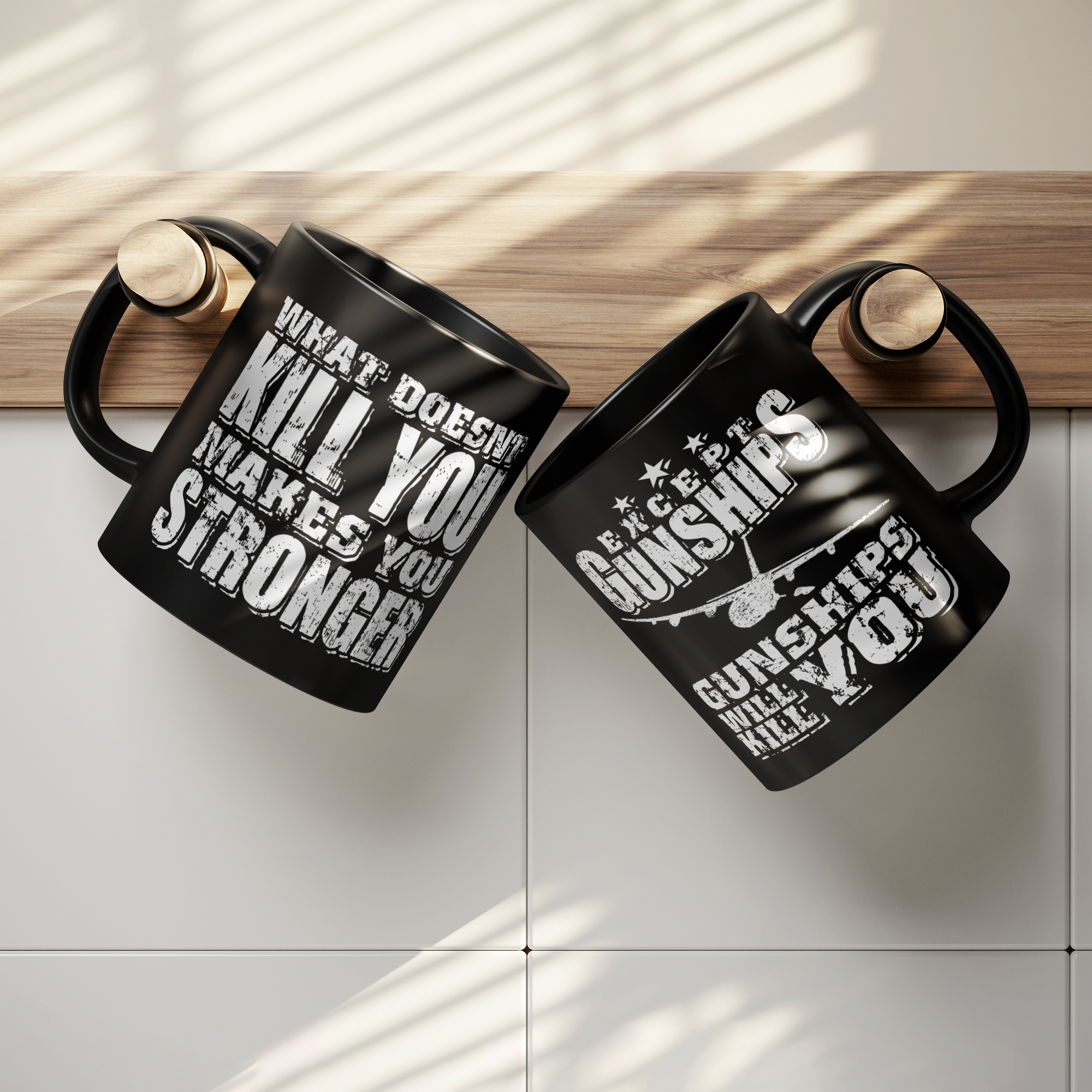 Gunships Will Kill You - 11oz Mug - Danger Close Apparel
