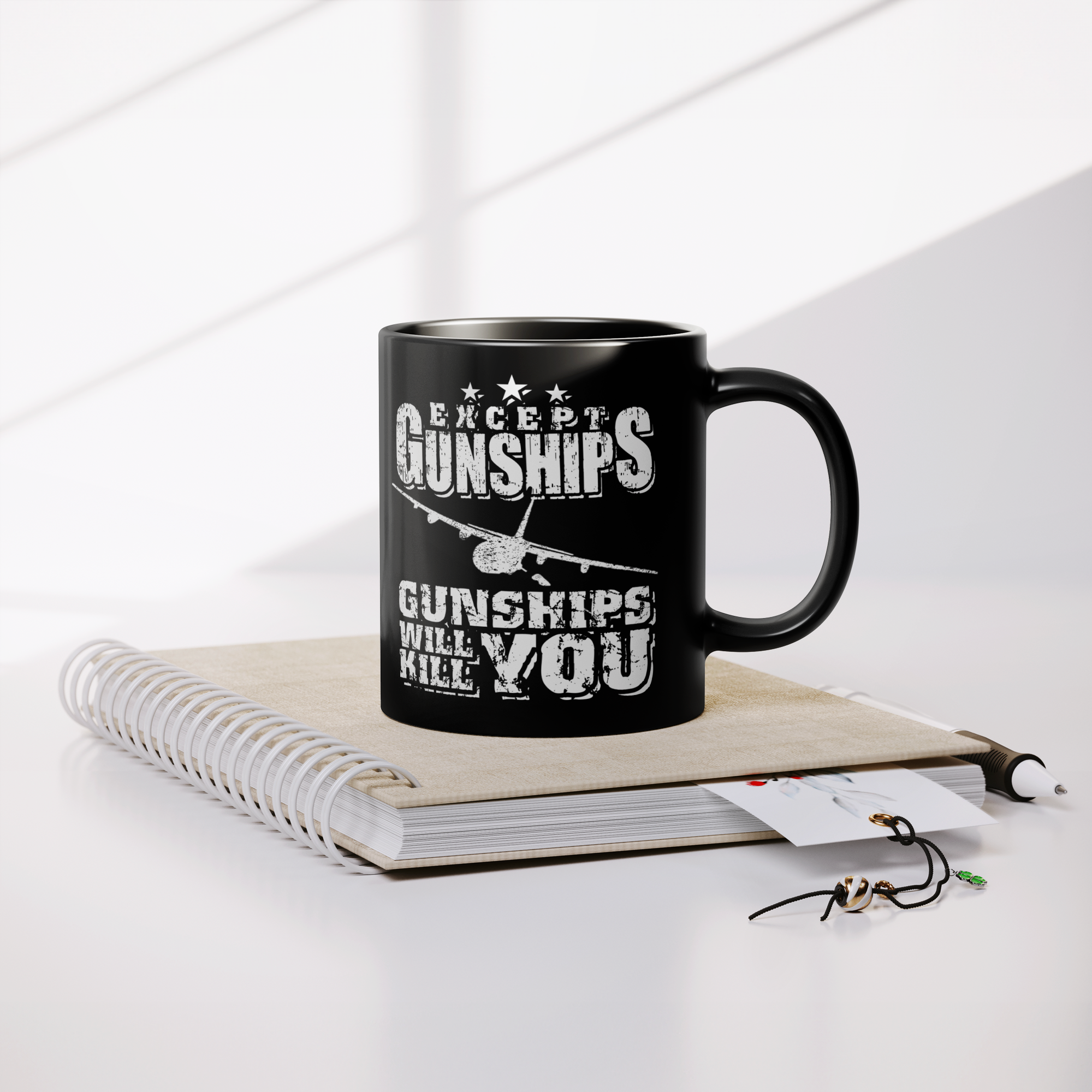 Gunships Will Kill You - 11oz Mug - Danger Close Apparel