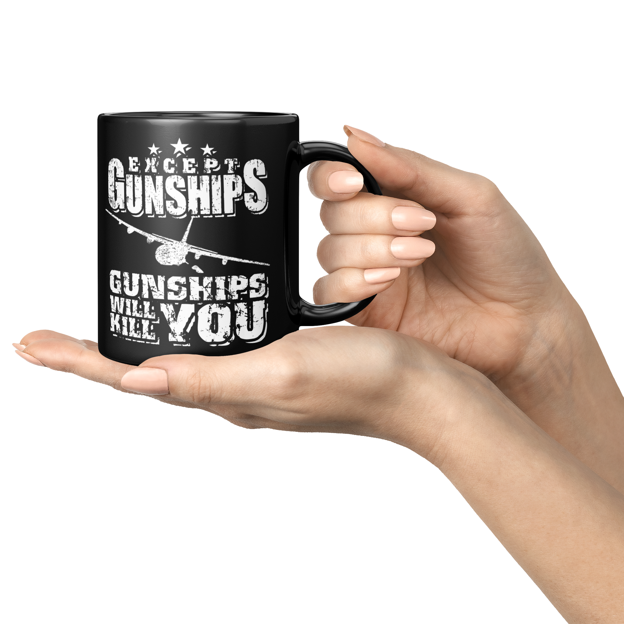 Gunships Will Kill You - 11oz Mug - Danger Close Apparel