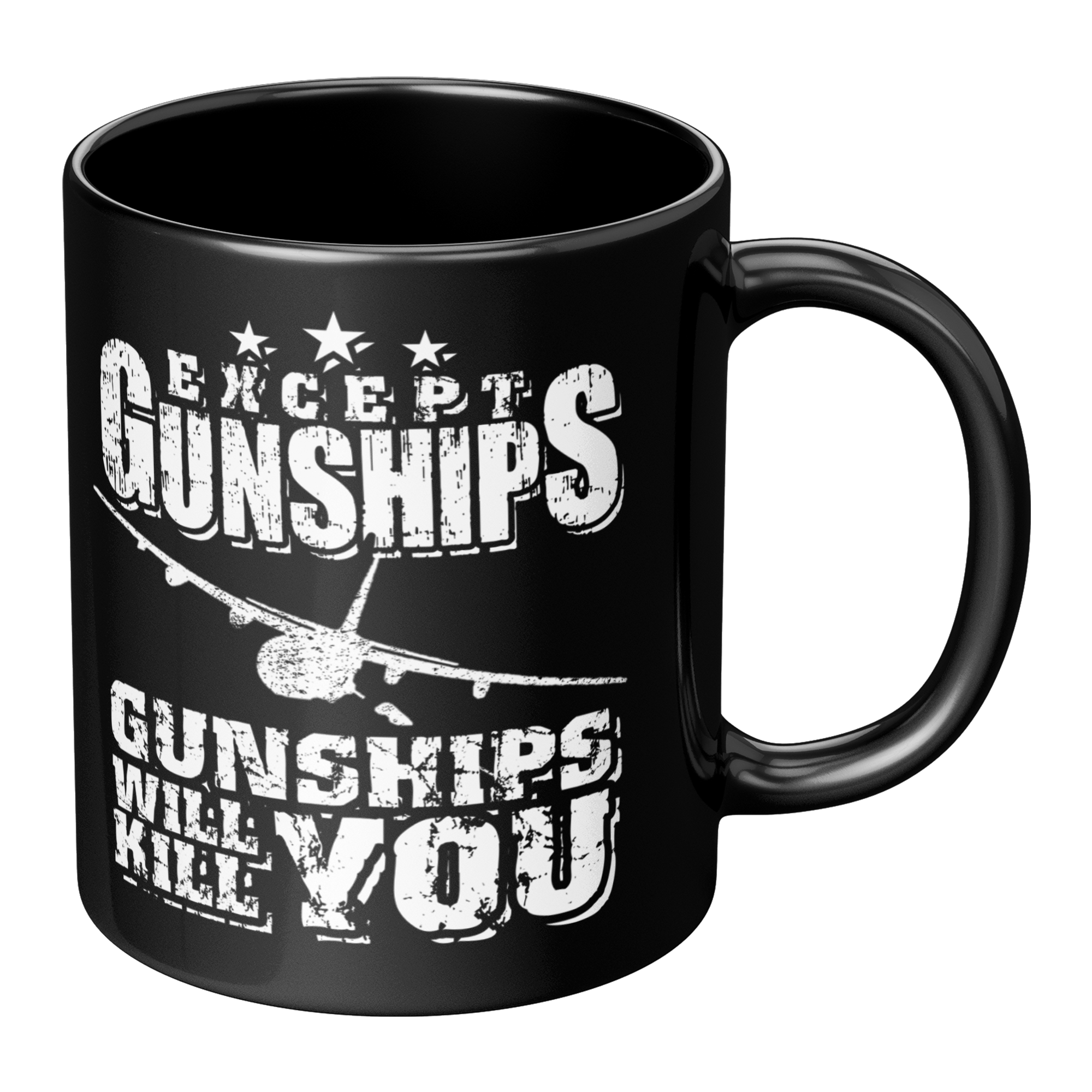 Gunships Will Kill You - 11oz Mug - Danger Close Apparel