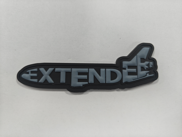 KC-46 Extender Word Patch - PVC/Rubber