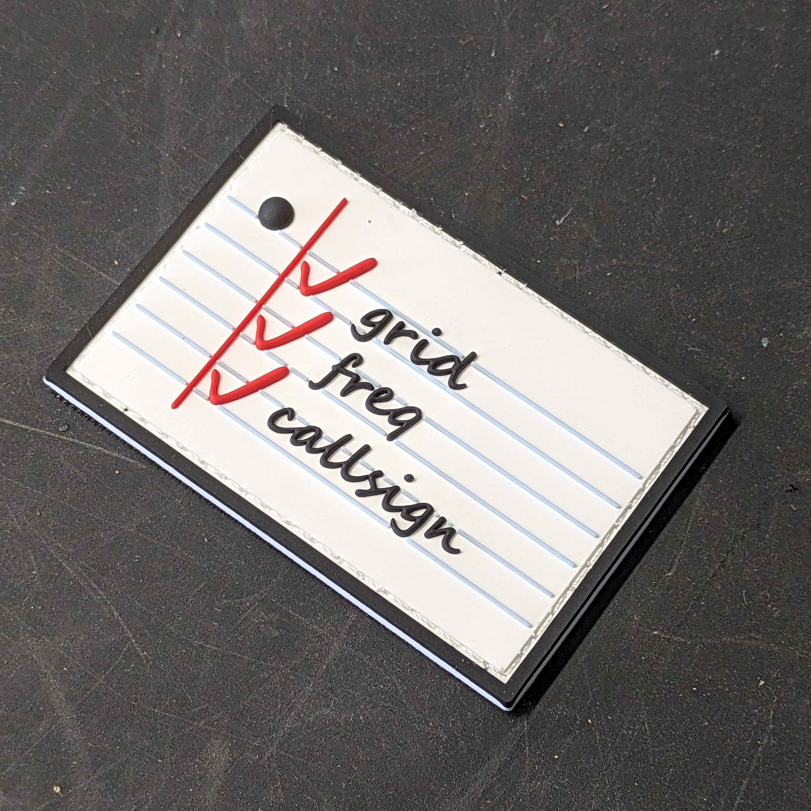 The Basics - PVC Patch - Danger Close Apparel