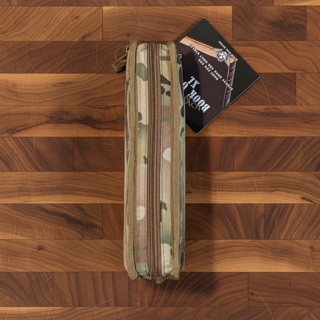 Tactical Book Cover Large - Fits Scouts Field book and most Bibles - Danger Close Apparel