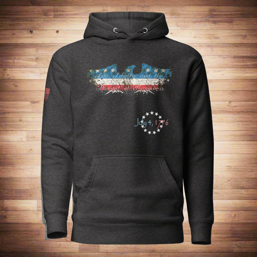 Life, Liberty, and the Pursuit of Happiness - Unisex Hoodie - Danger Close Apparel