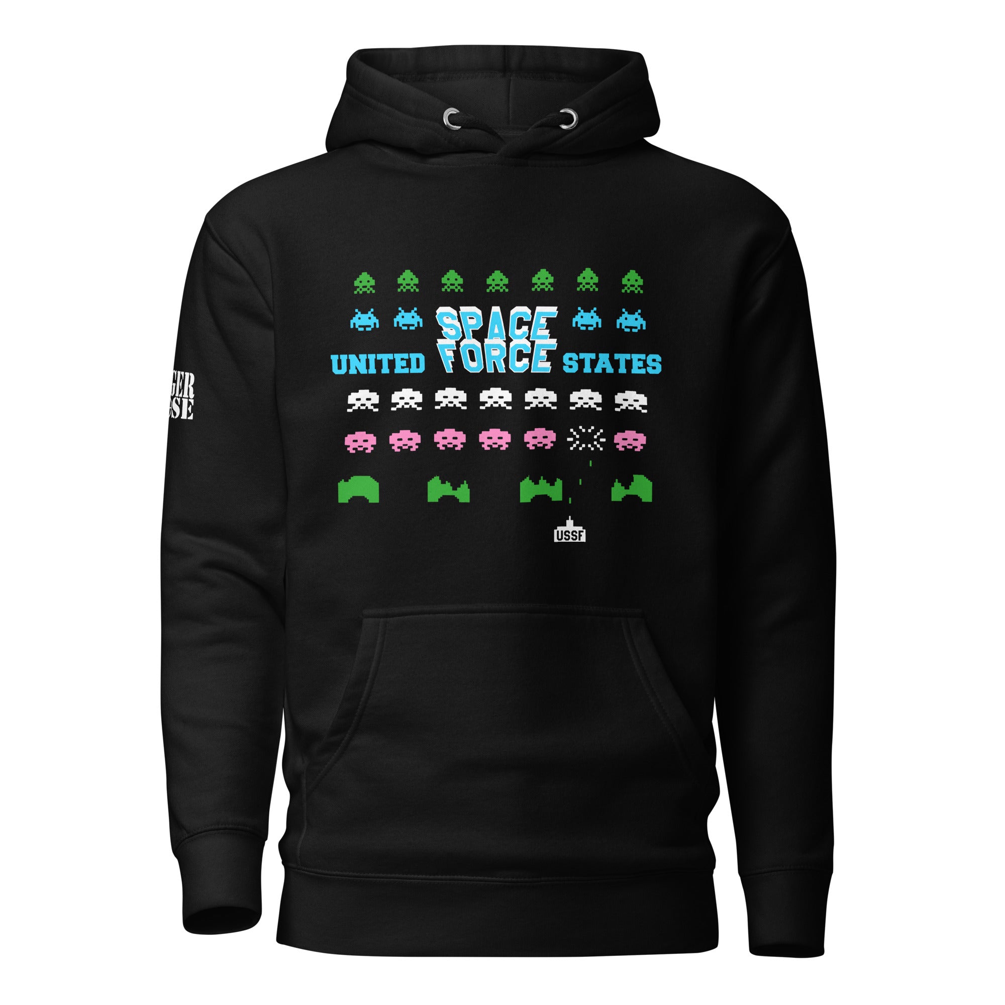 Space Force Invaders Unisex Hoodie - Danger Close Apparel