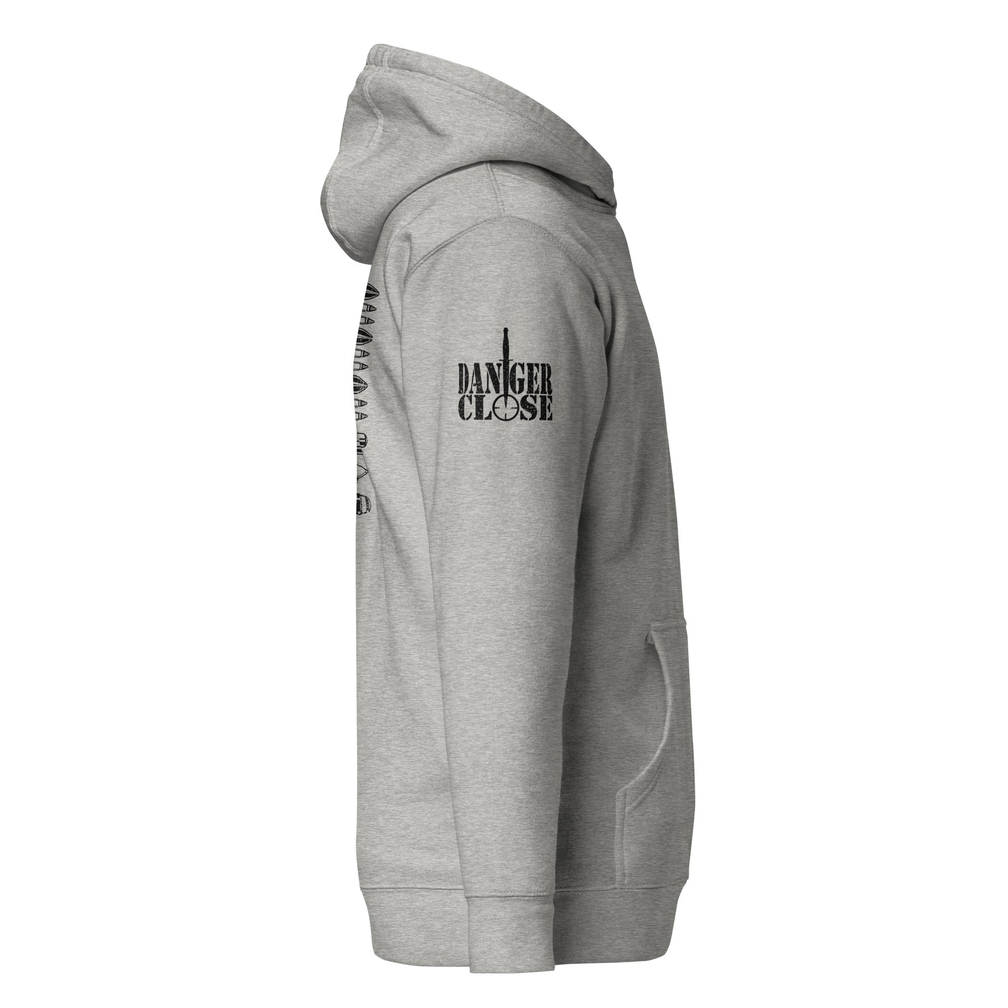 AC-130 Bullet Flag Unisex Hoodie - Danger Close Apparel