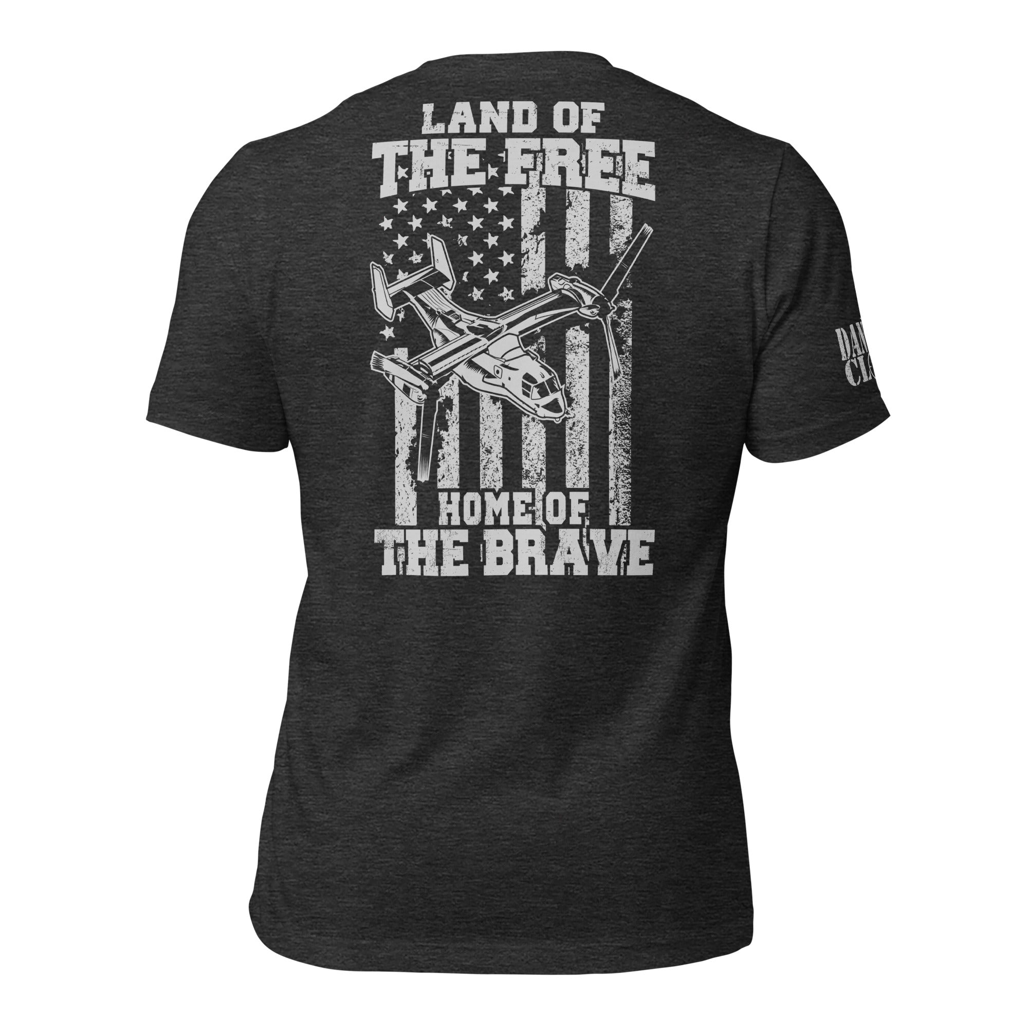 CV-22 Home of the Brave Unisex t-shirt - Danger Close Apparel