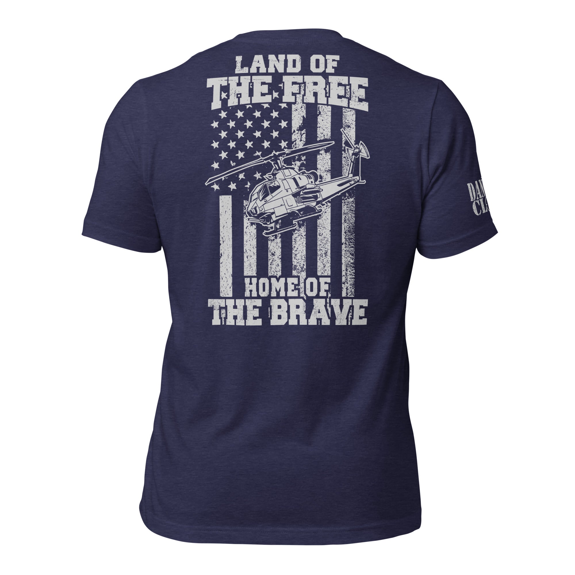 AH-1 Home of the Brave Unisex t-shirt - Danger Close Apparel