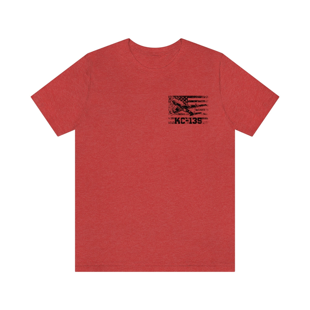 KC-135 Tanker - Because of the Brave - Men's Tee - Danger Close Apparel