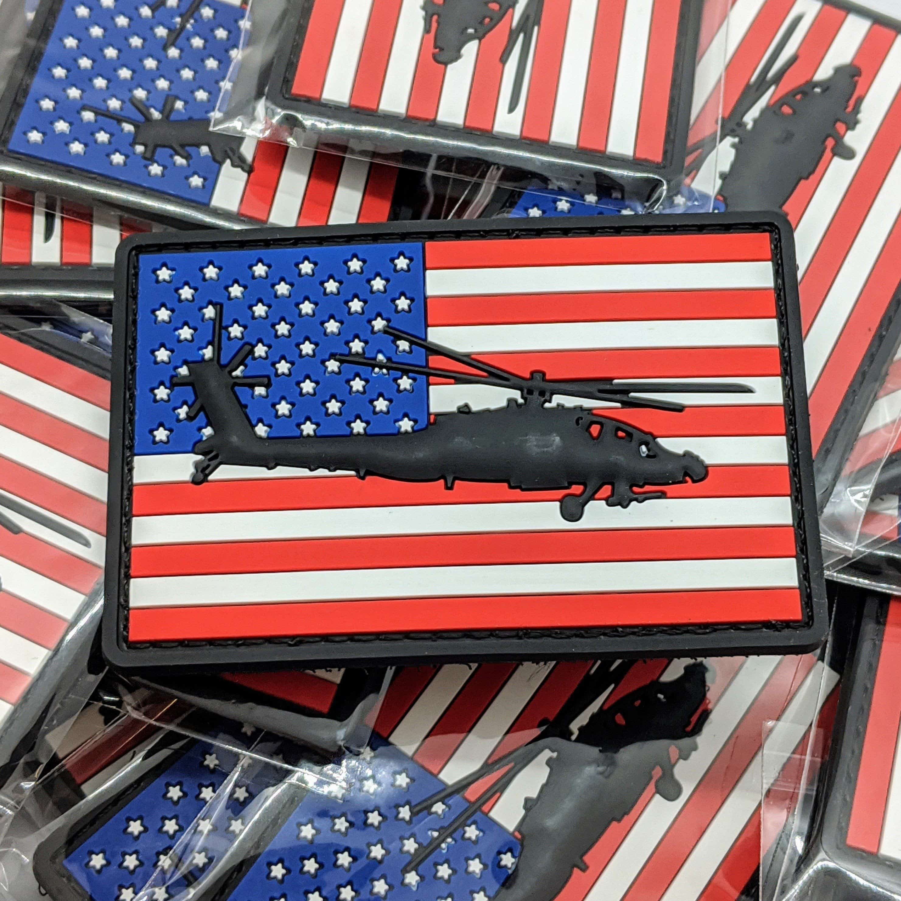 AH-64 Apache Flag Patch - Danger Close Apparel
