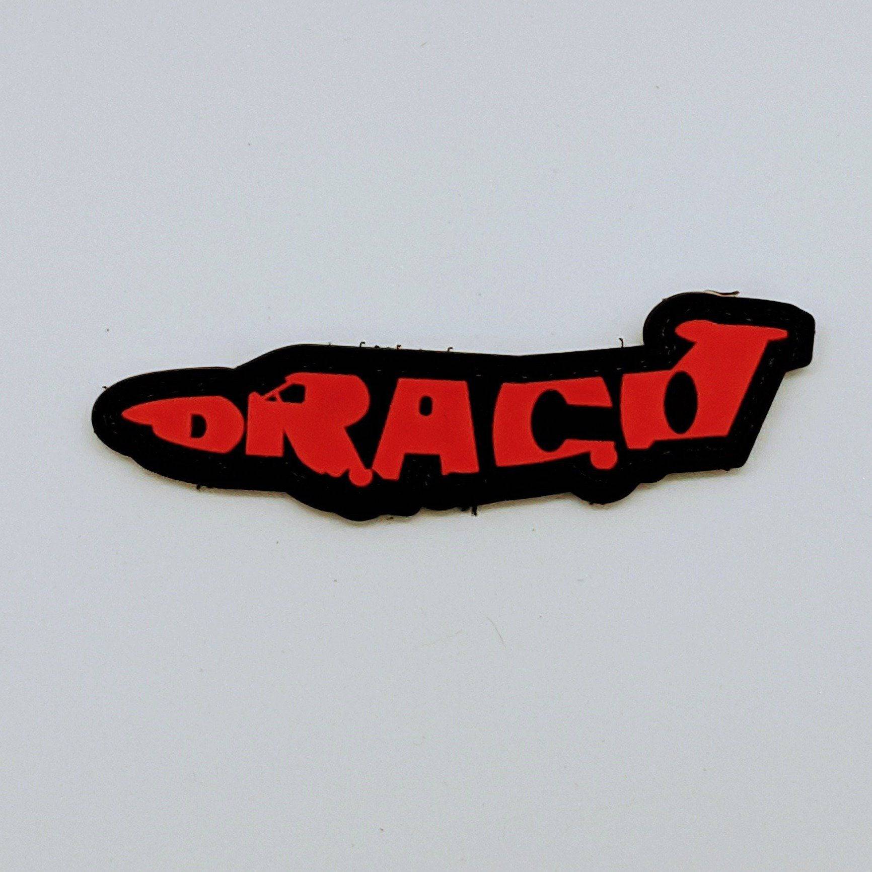 U-28A Draco Word Patch - PVC/Rubber - Danger Close Apparel