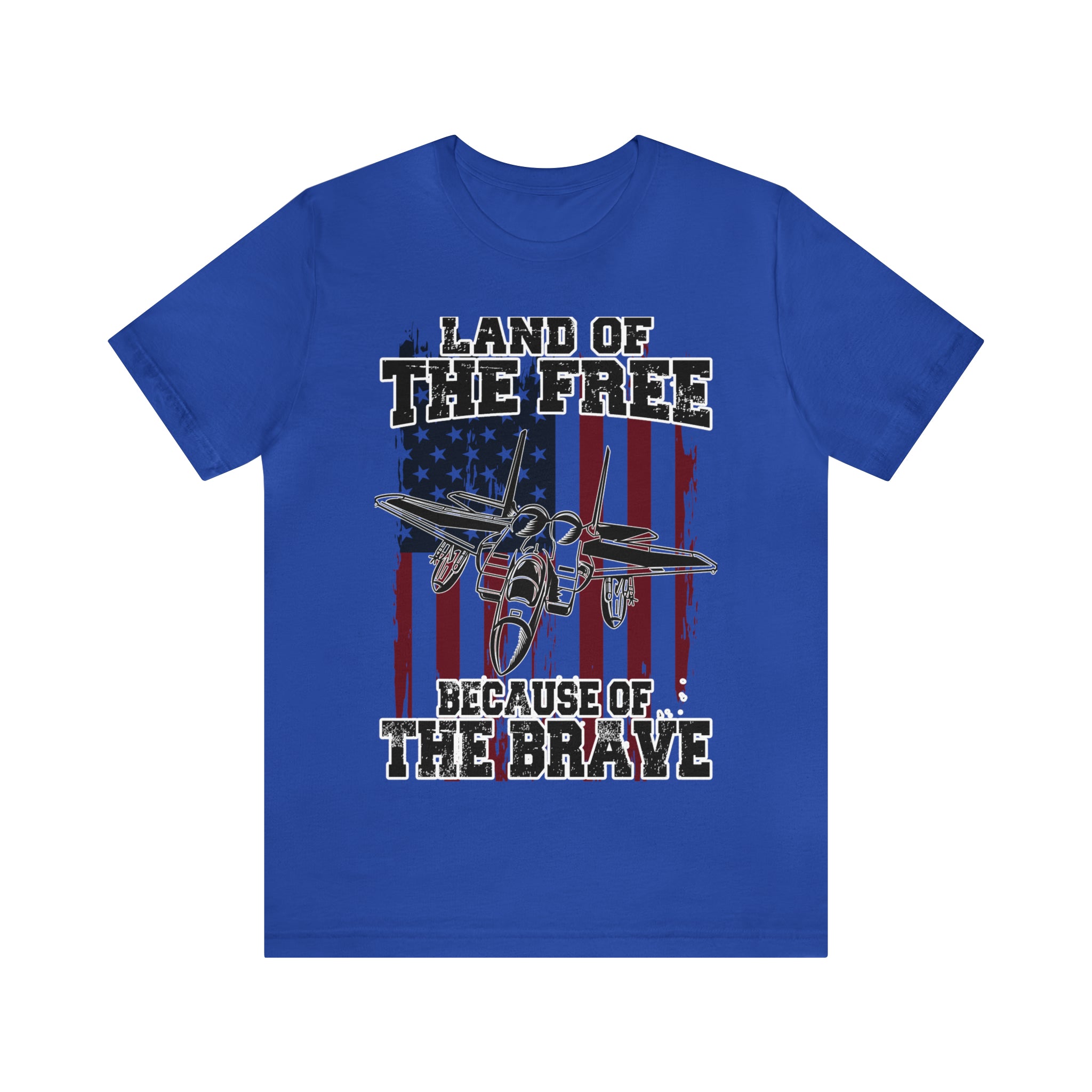 Because of the Brave F-15 - Men's and Women's Tee - Danger Close Apparel