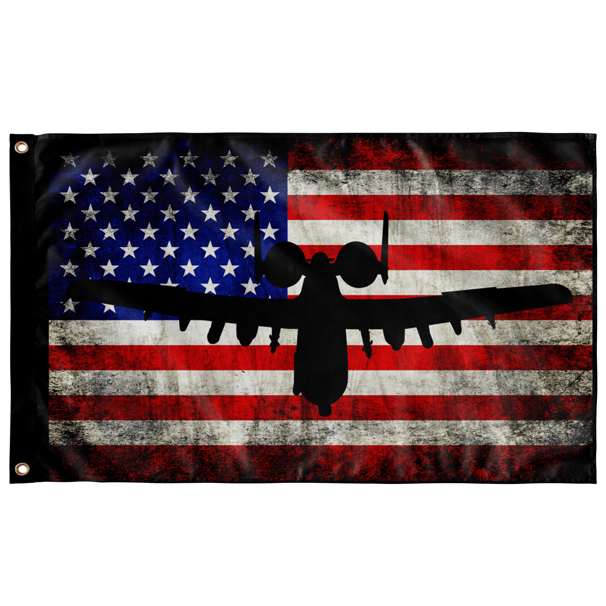 A-10 Warthog Wall Flag - 3x5 feet - Danger Close Apparel