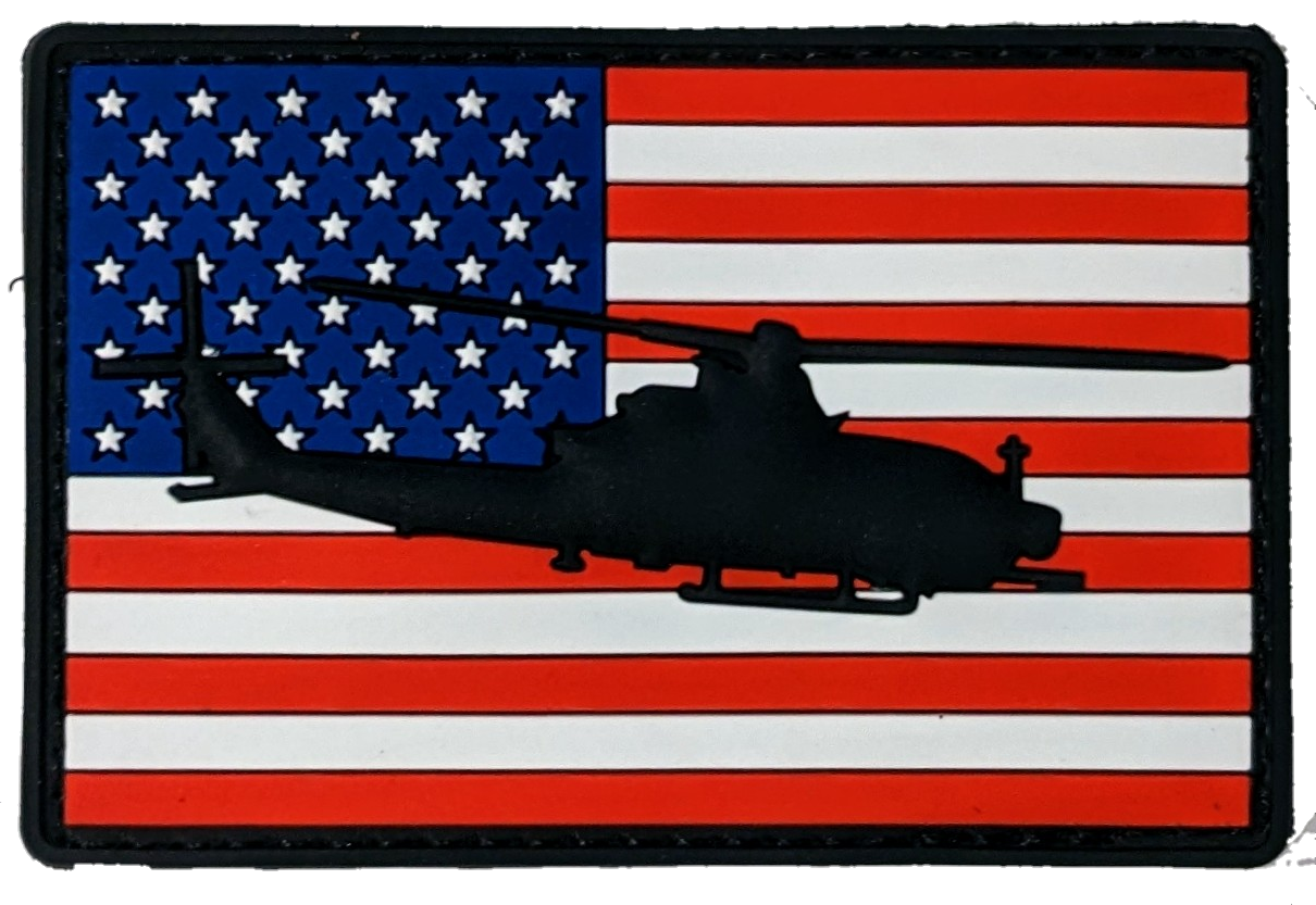 AH-1Z Viper Flag Patch - Danger Close Apparel