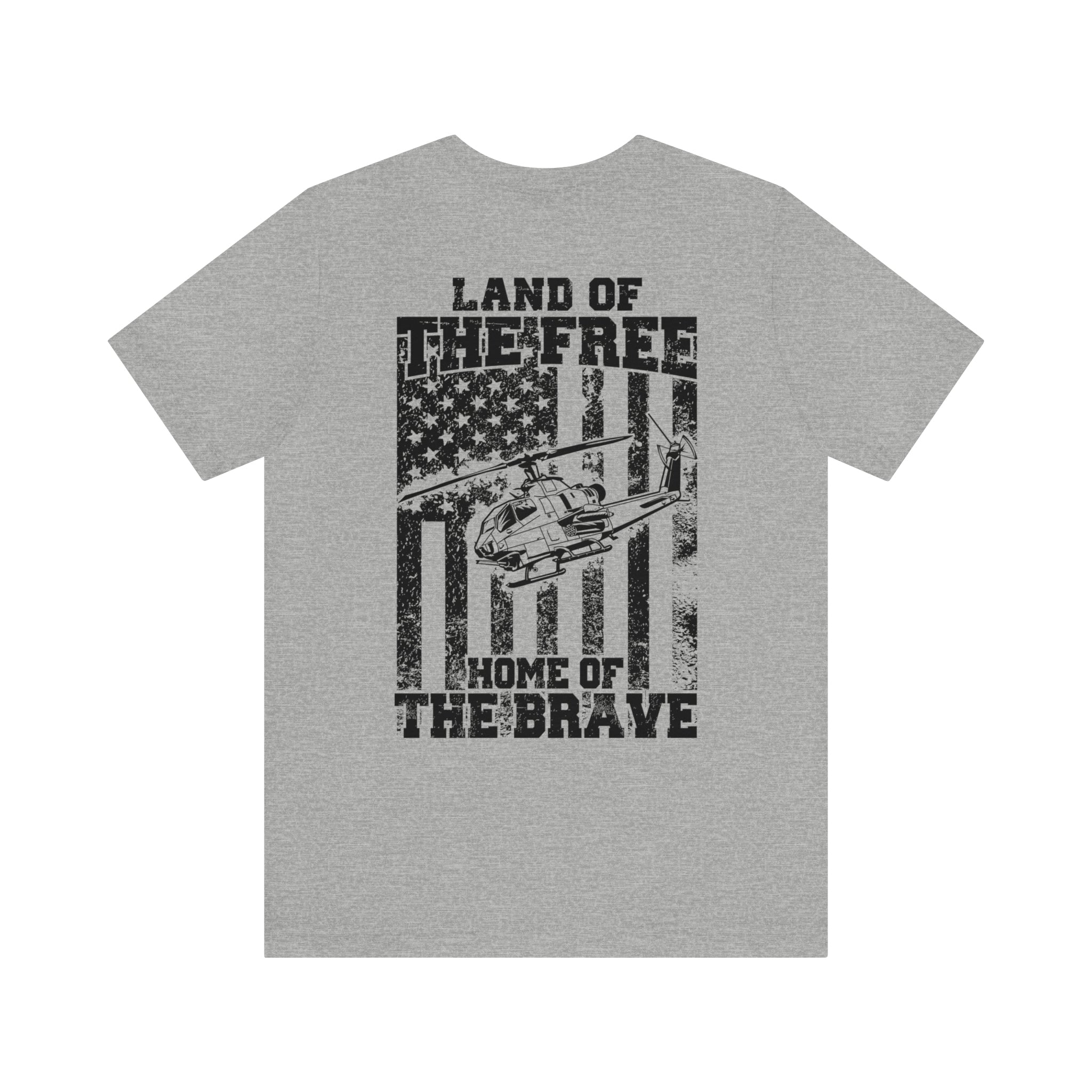 Home of the Brave AH-1 - Men's and Women's Tee - Danger Close Apparel