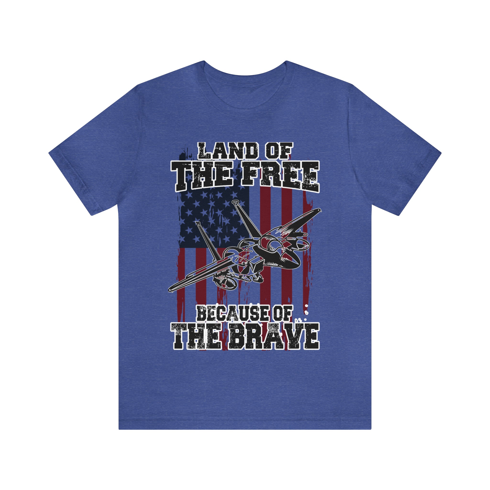Because of the Brave F-15E - Men's and Women's Tee - Danger Close Apparel