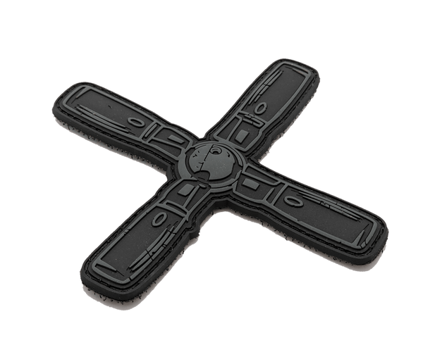 4-Blade Propeller - PVC/Rubber Patch - Danger Close Apparel
