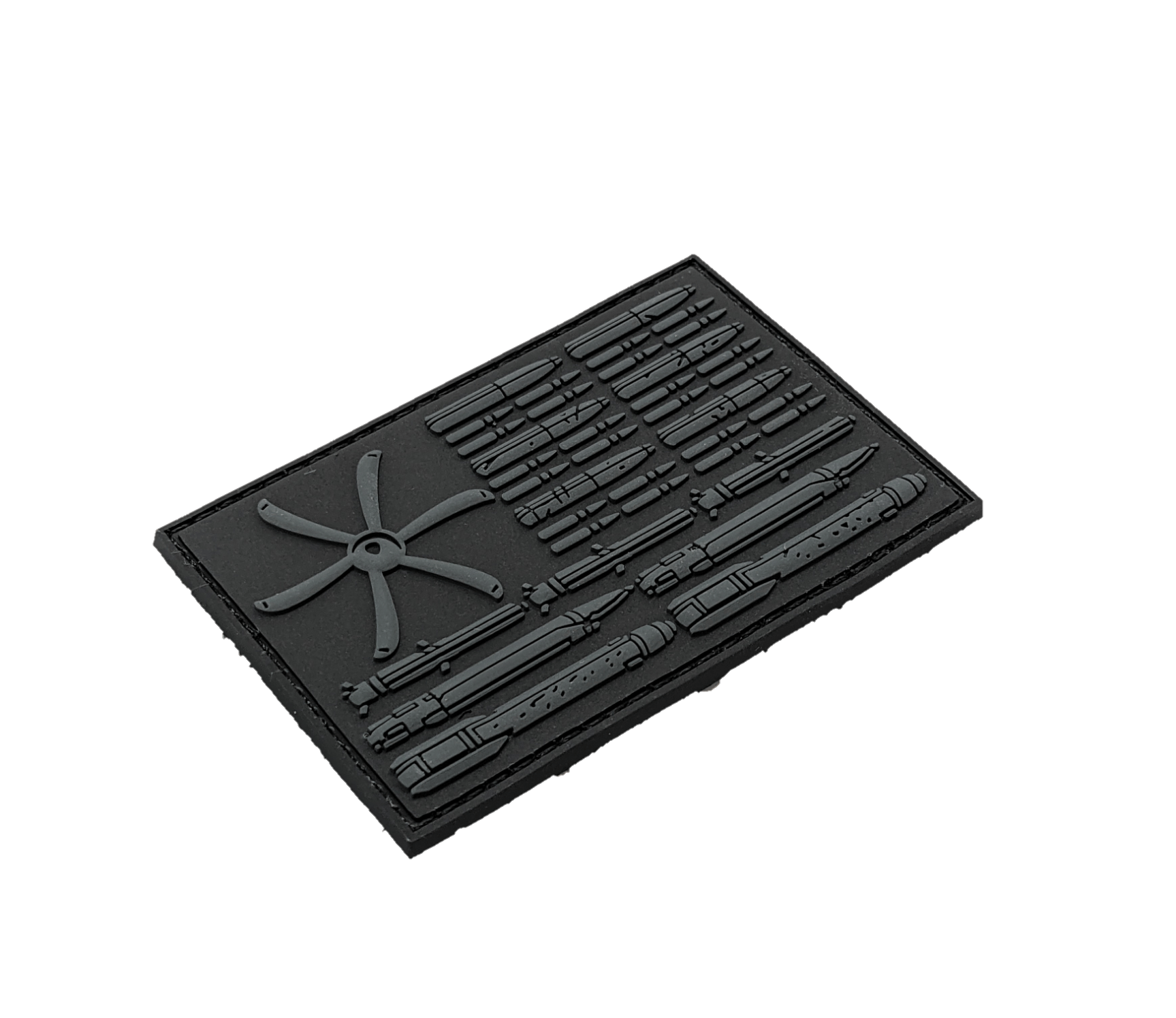 Bullet Flag - AC-130J - PVC Patches - Danger Close Apparel