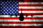 C-130J Super Hercules - American Flag Decal - Danger Close Apparel