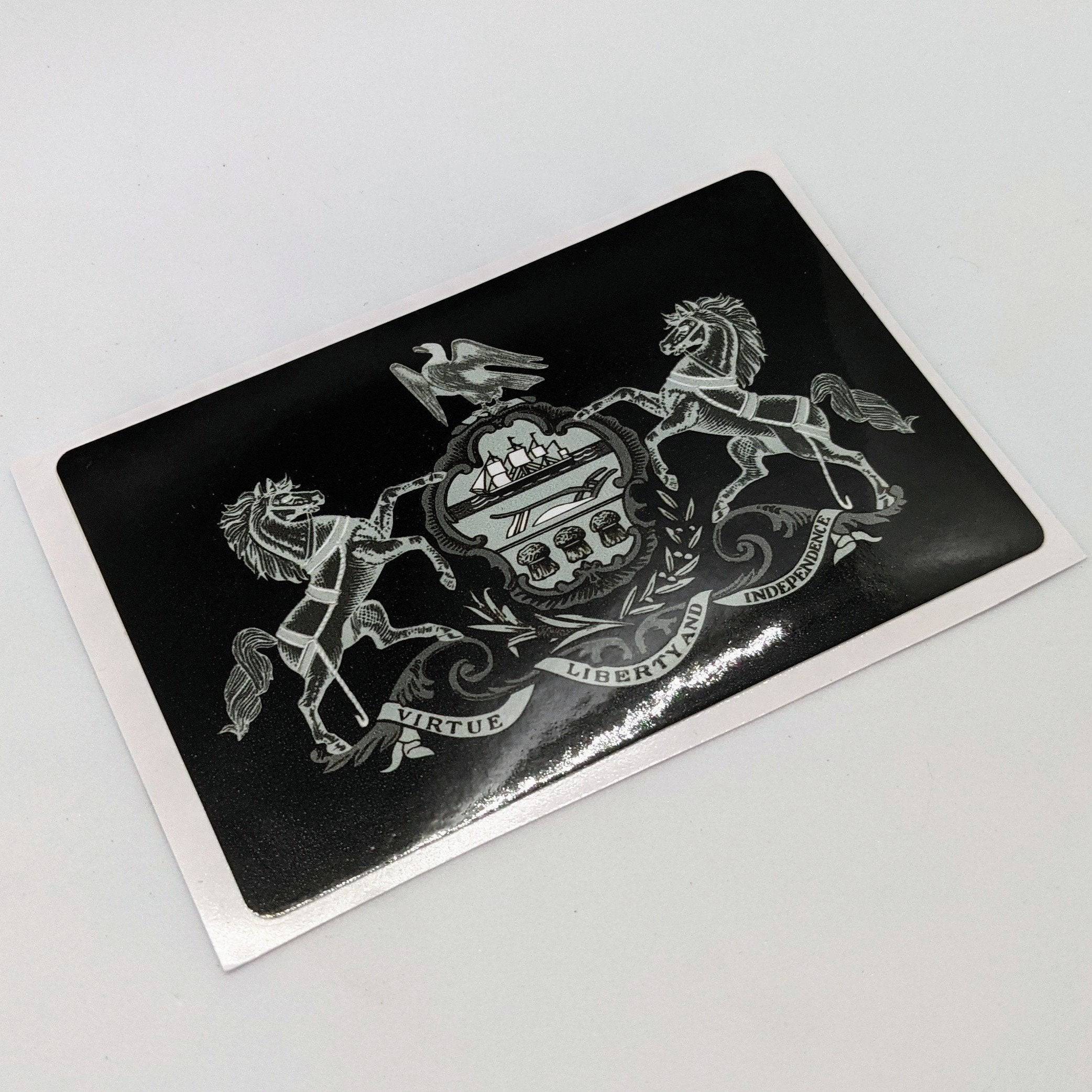 State Flag Decals - N through W - Urban Camo - Danger Close Apparel