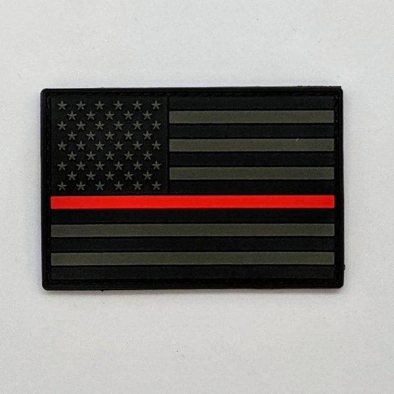 Thin Red Line Flag Patch - Danger Close Apparel