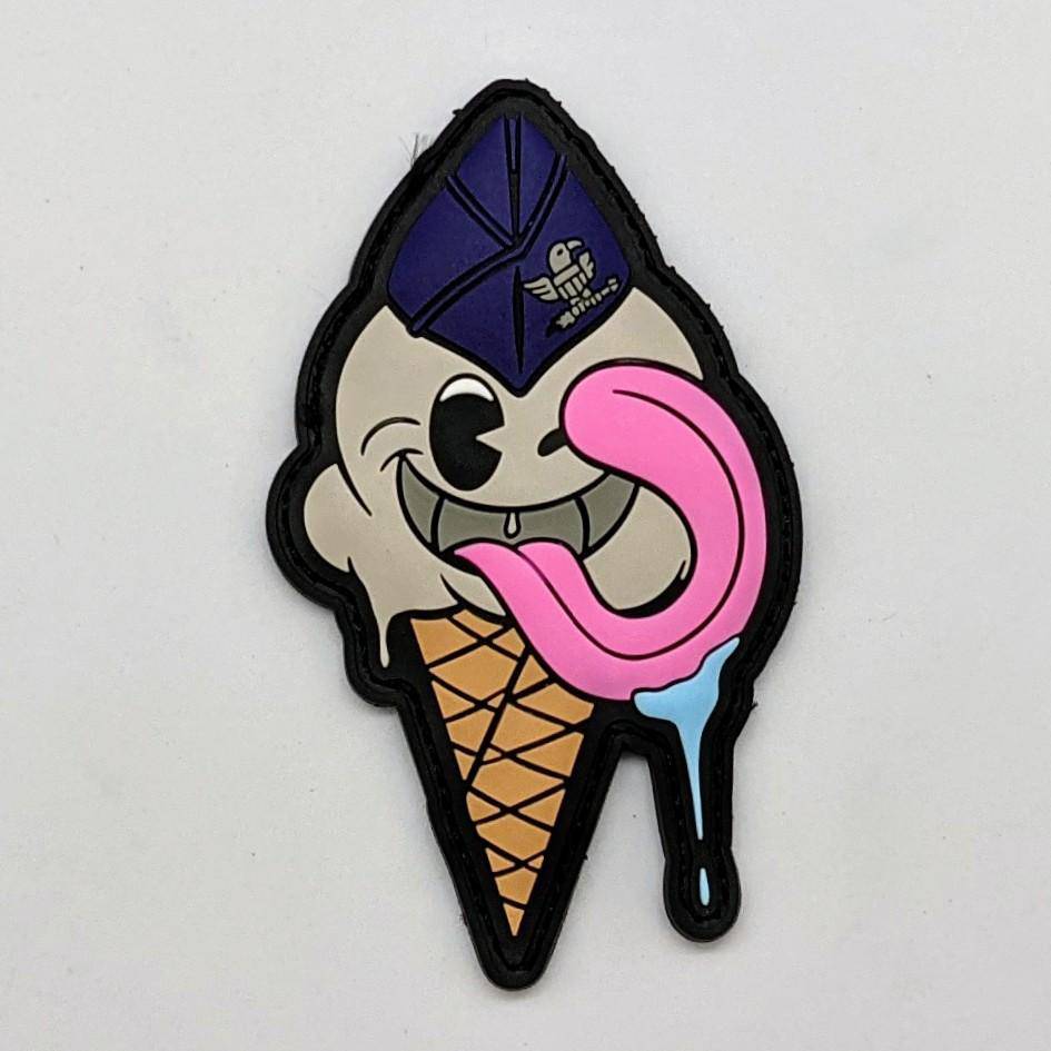 Self-Licking Ice Cream Cone Patch - Danger Close Apparel