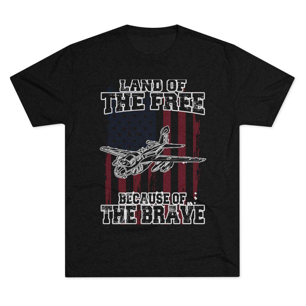 EA-6B Prowler - Men's Triblend - Danger Close Apparel