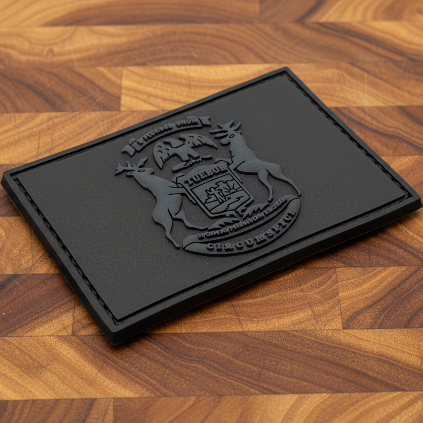 Urban Camo State Flag - PVC Patches - Danger Close Apparel