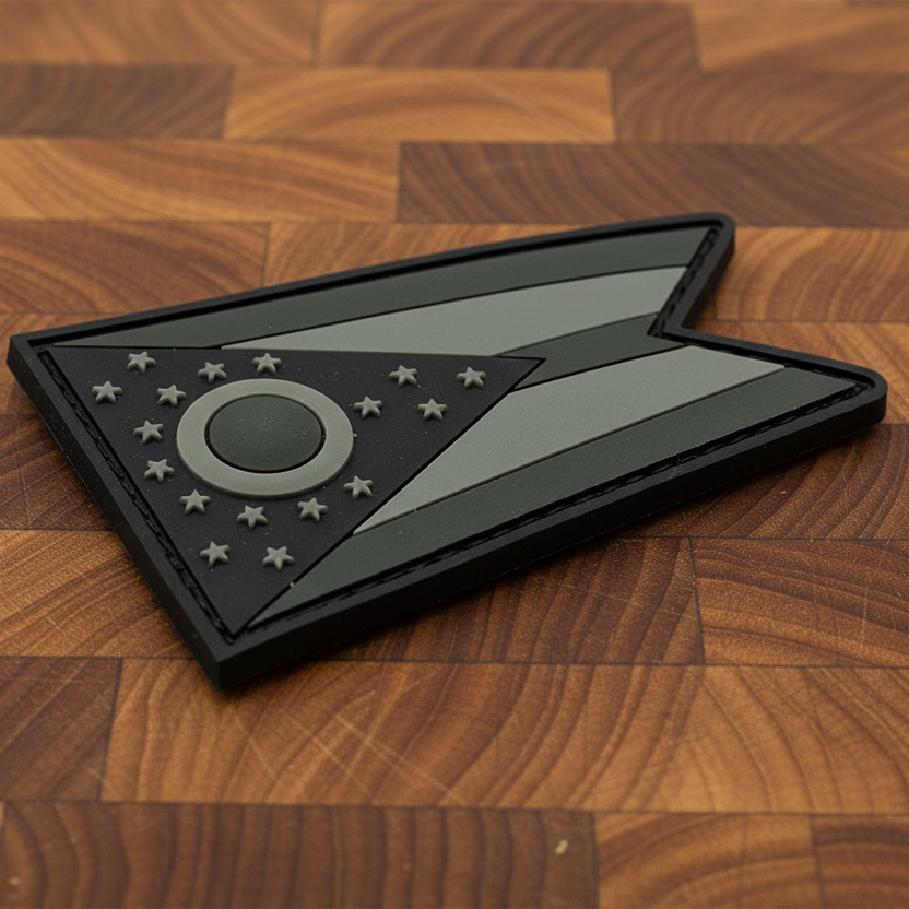 Urban Camo State Flag - PVC Patches - Danger Close Apparel