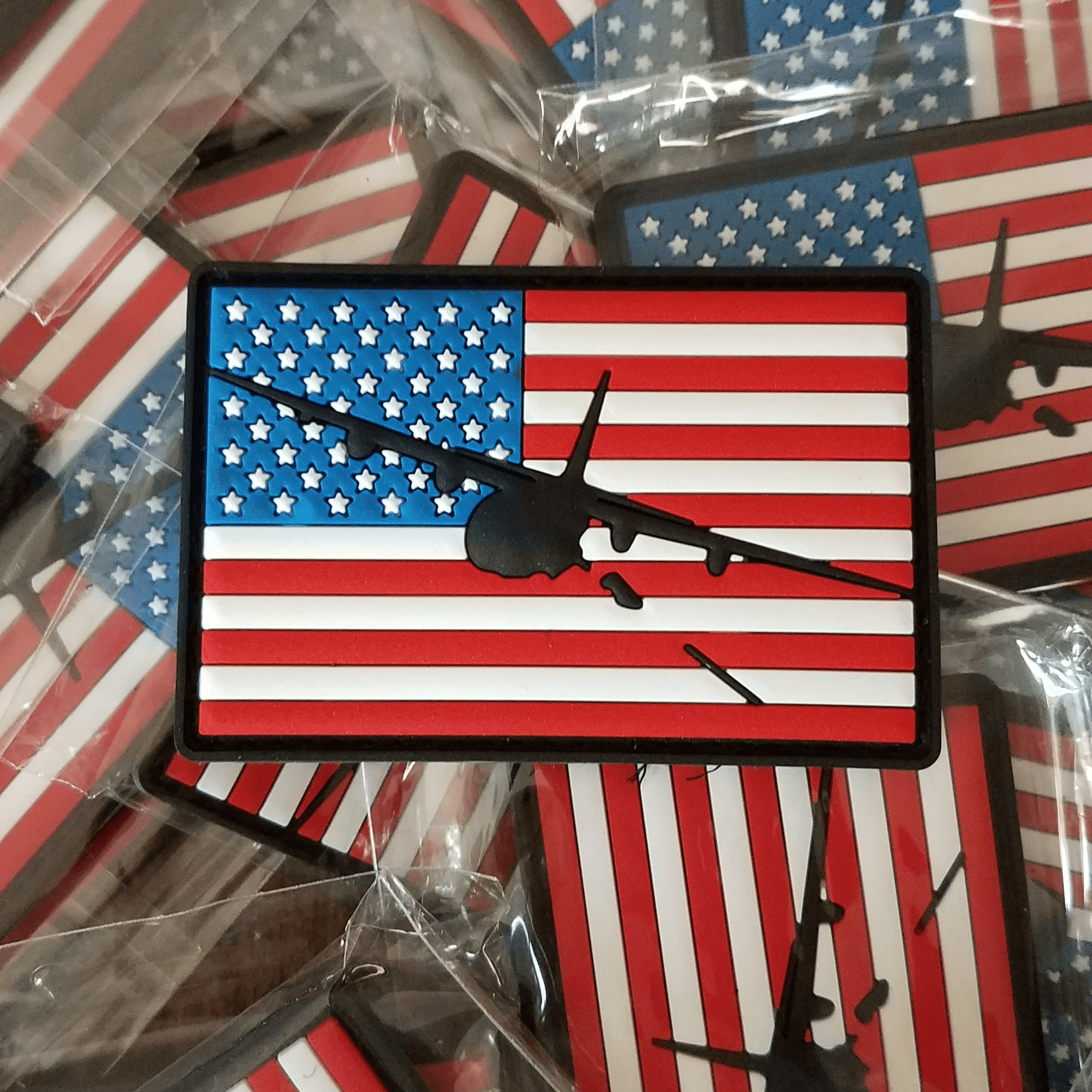 AC-130 Gunship Flag Patch - PVC/Rubber - Danger Close Apparel
