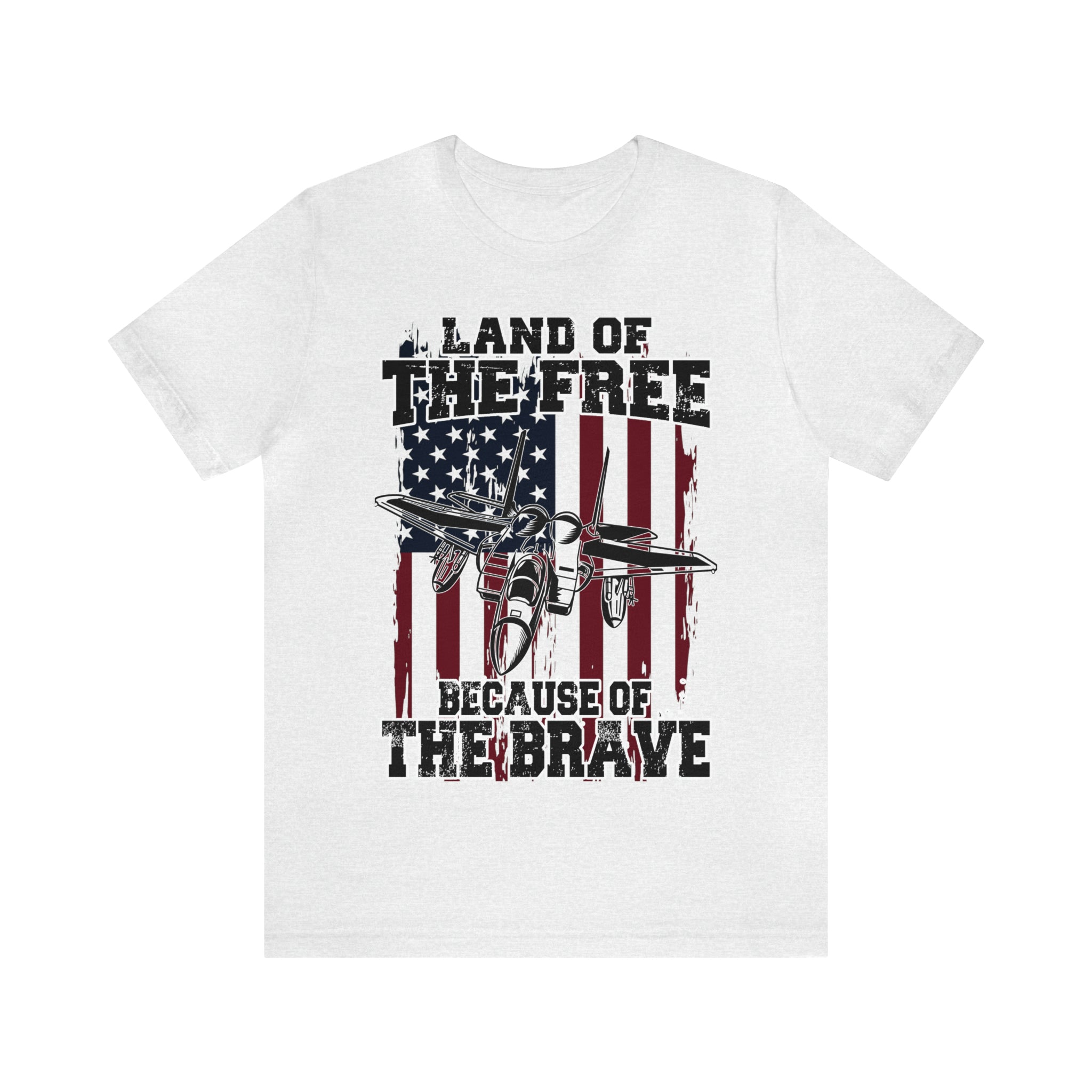 Because of the Brave F-15 - Men's and Women's Tee - Danger Close Apparel