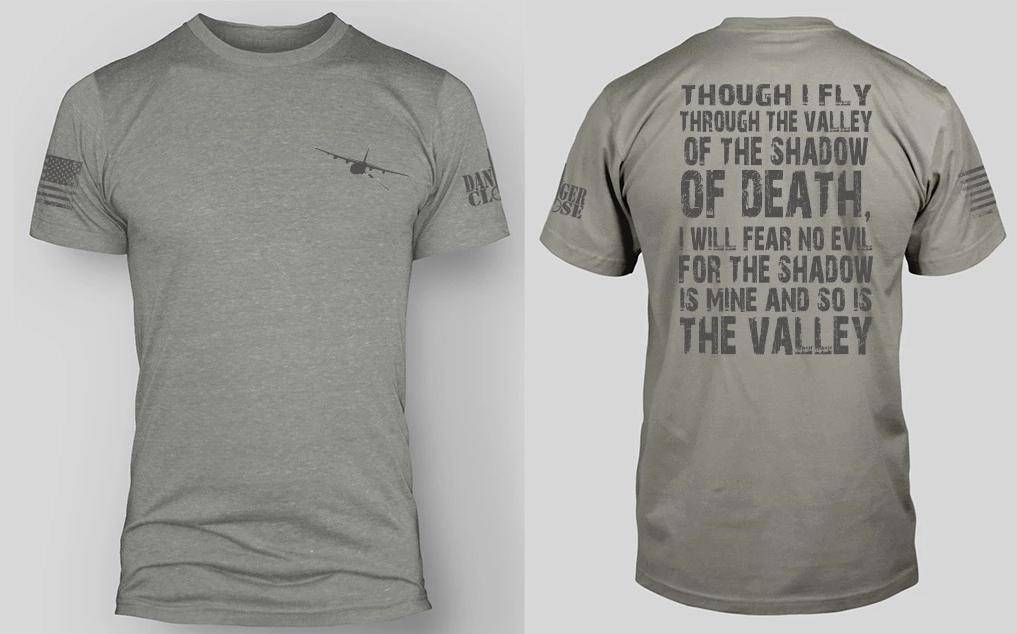 I am the Shadow of Death - AC-130 Gunship - Danger Close Apparel