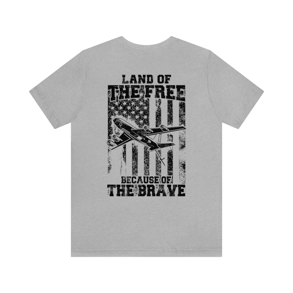 KC-135 Tanker - Because of the Brave - Men's Tee - Danger Close Apparel
