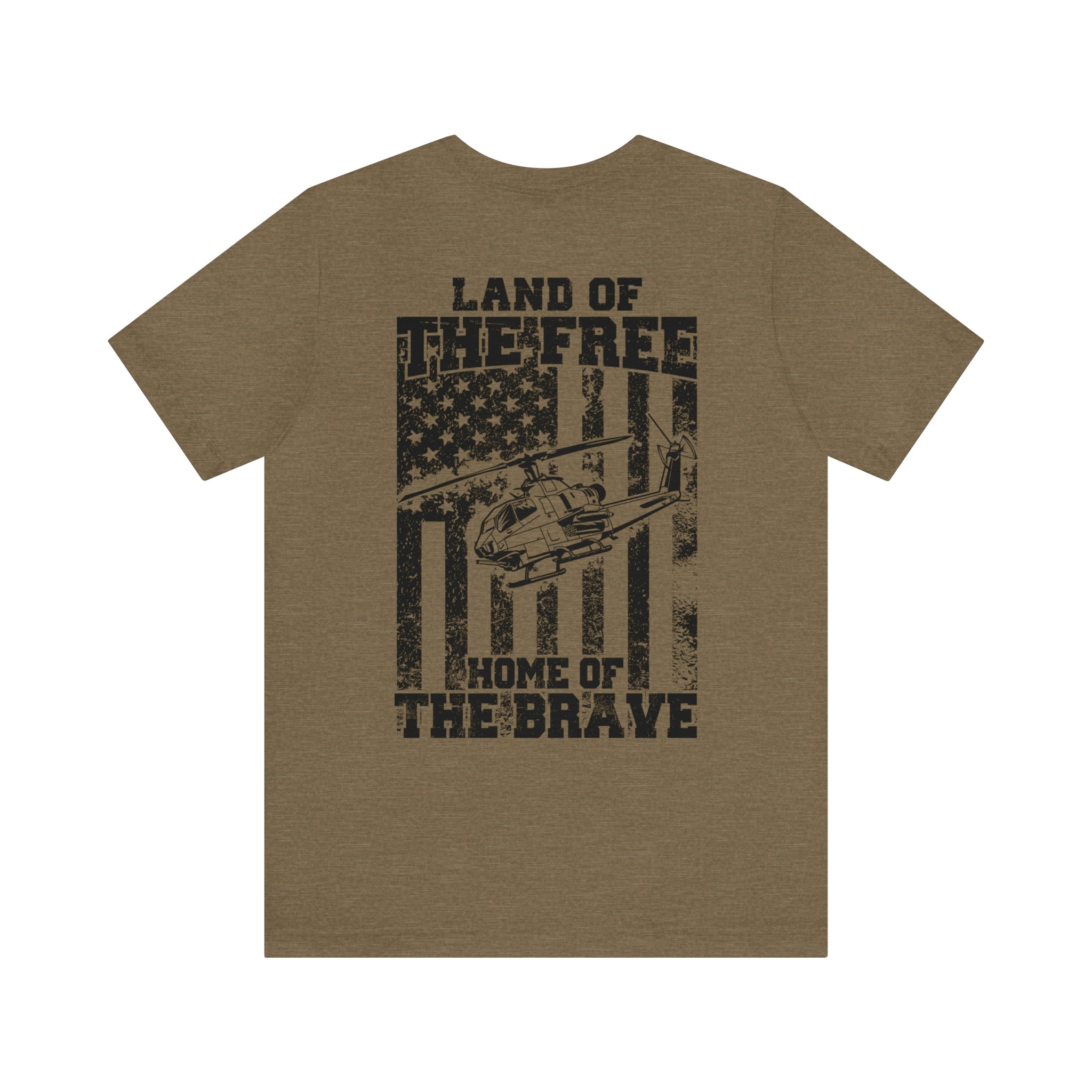 Home of the Brave AH-1 - Men's and Women's Tee - Danger Close Apparel