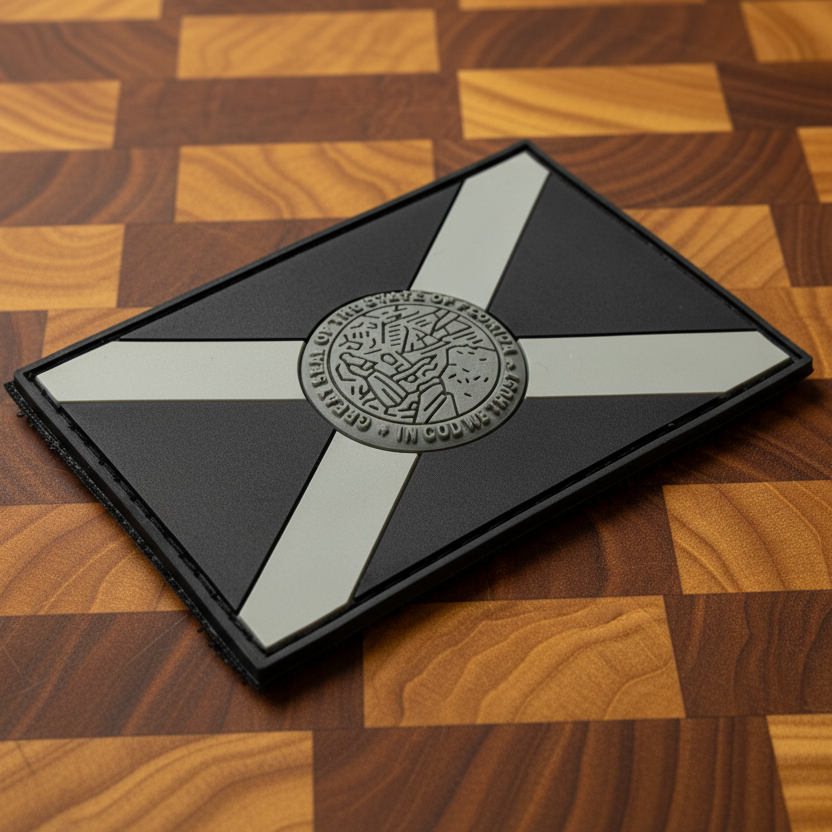 Urban Camo State Flag - PVC Patches - Danger Close Apparel