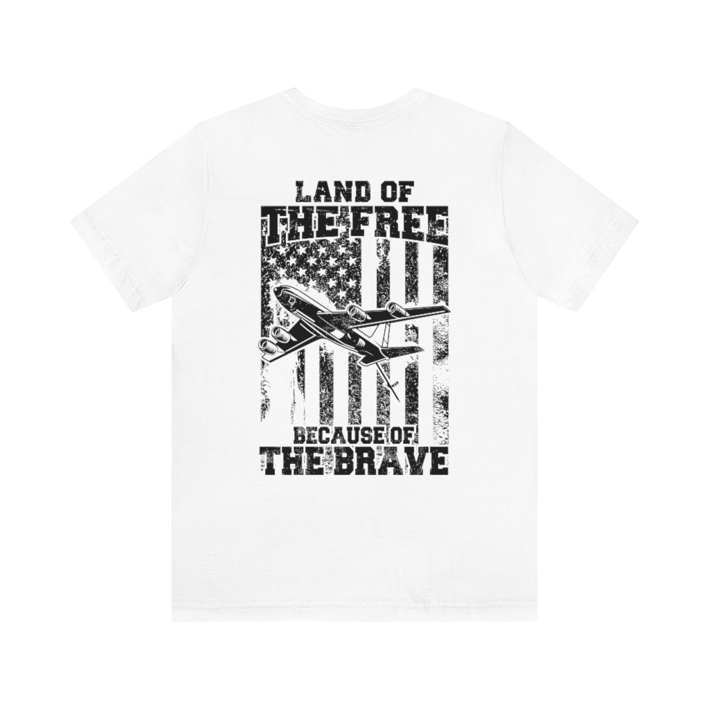 KC-135 Tanker - Because of the Brave - Men's Tee - Danger Close Apparel