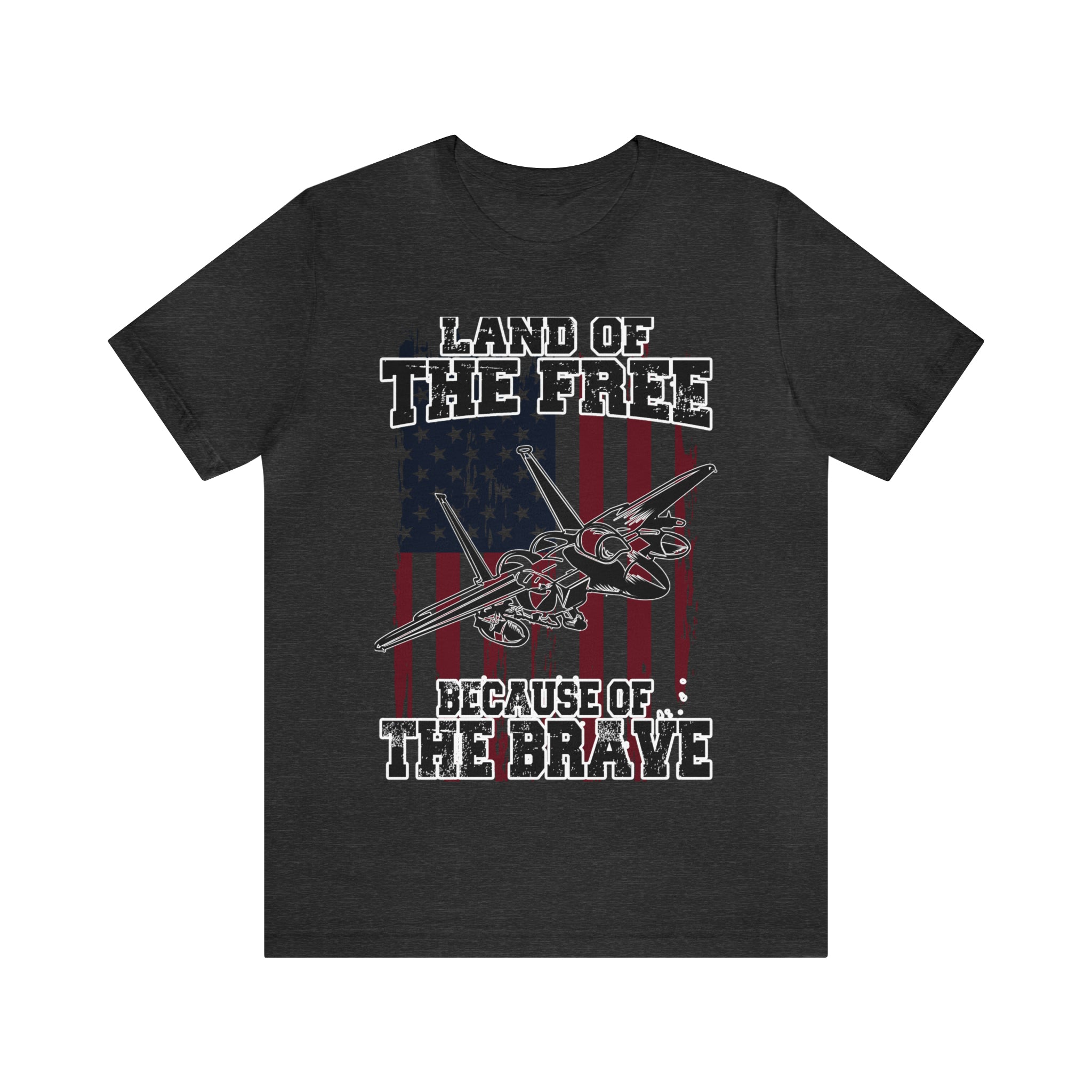 Because of the Brave F-15E - Men's and Women's Tee - Danger Close Apparel