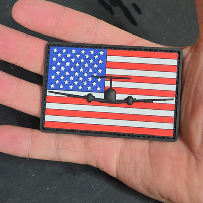 C-12 Huron Flag Patch - PVC/Rubberized - Danger Close Apparel