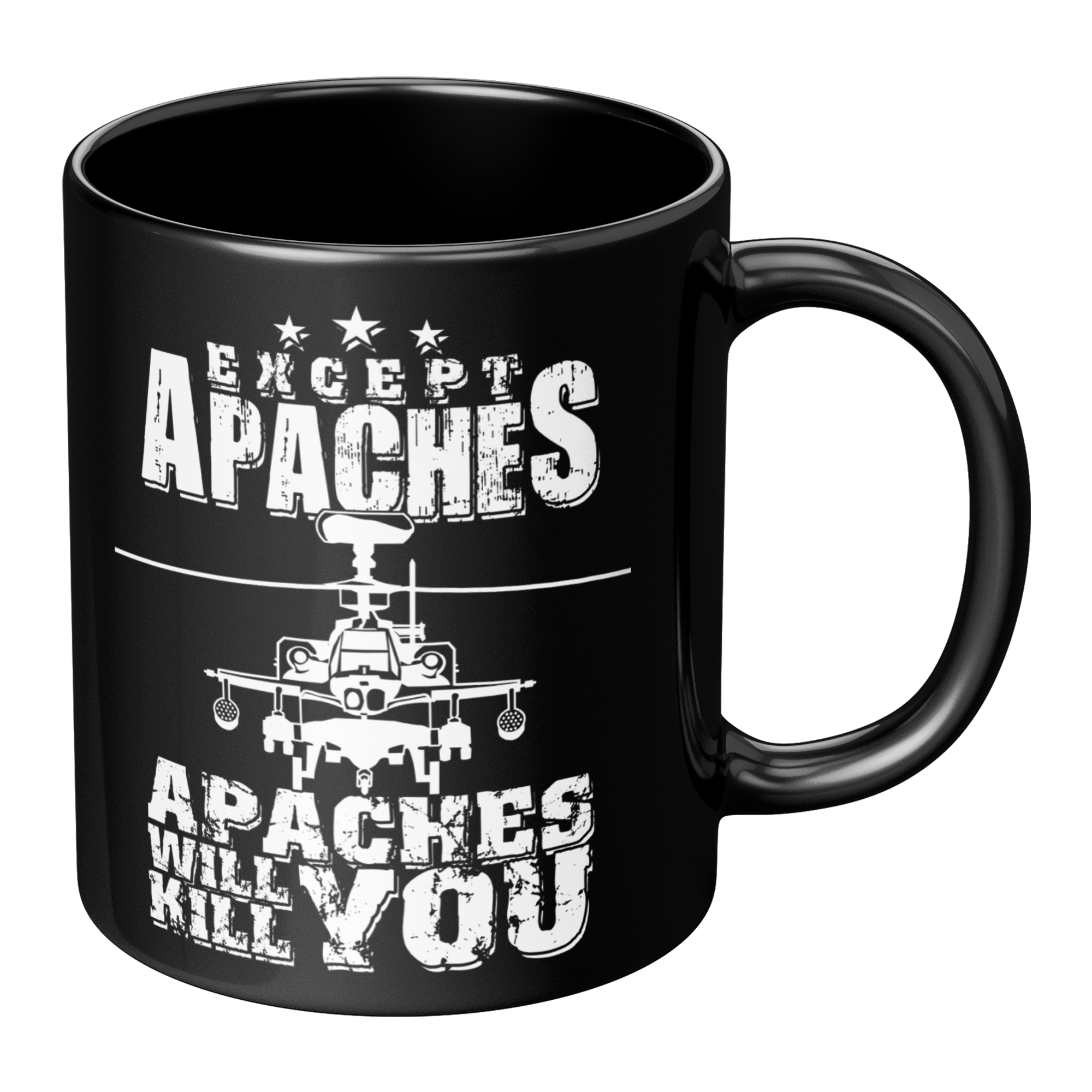 Apaches Will Kill You - 11oz Mug - Danger Close Apparel