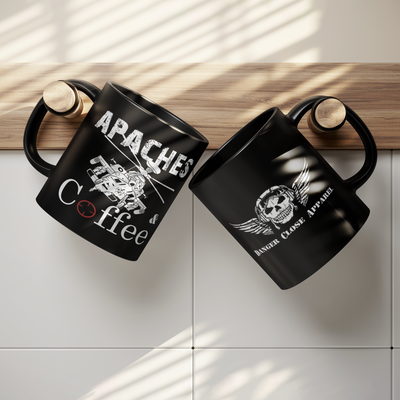 Apaches and Coffee - 11oz Mug - Danger Close Apparel