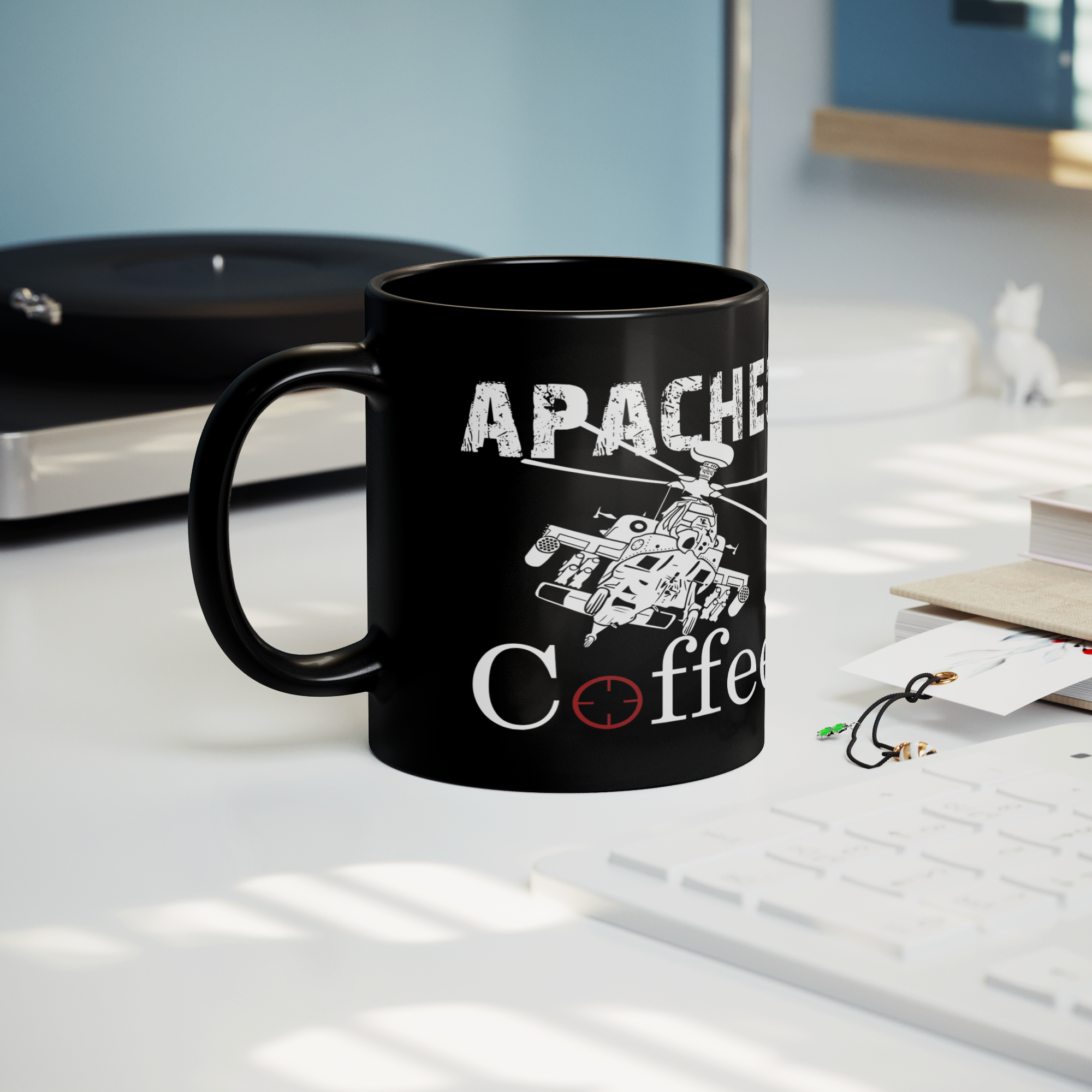 Apaches and Coffee - 11oz Mug - Danger Close Apparel