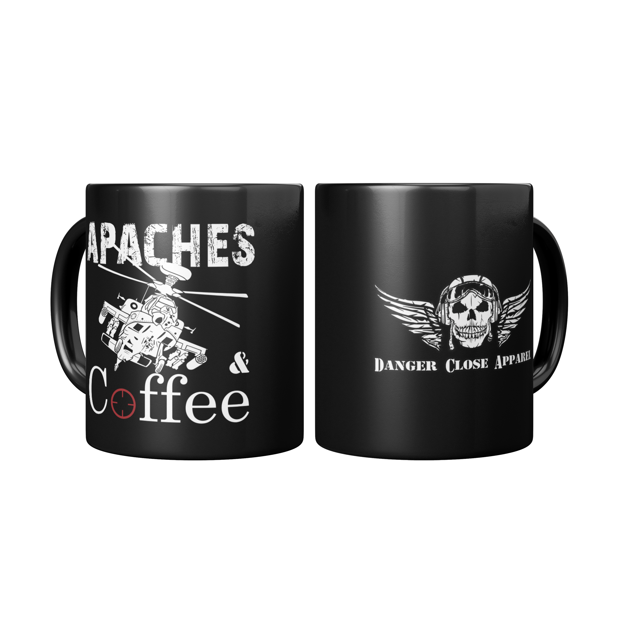 Apaches and Coffee - 11oz Mug - Danger Close Apparel