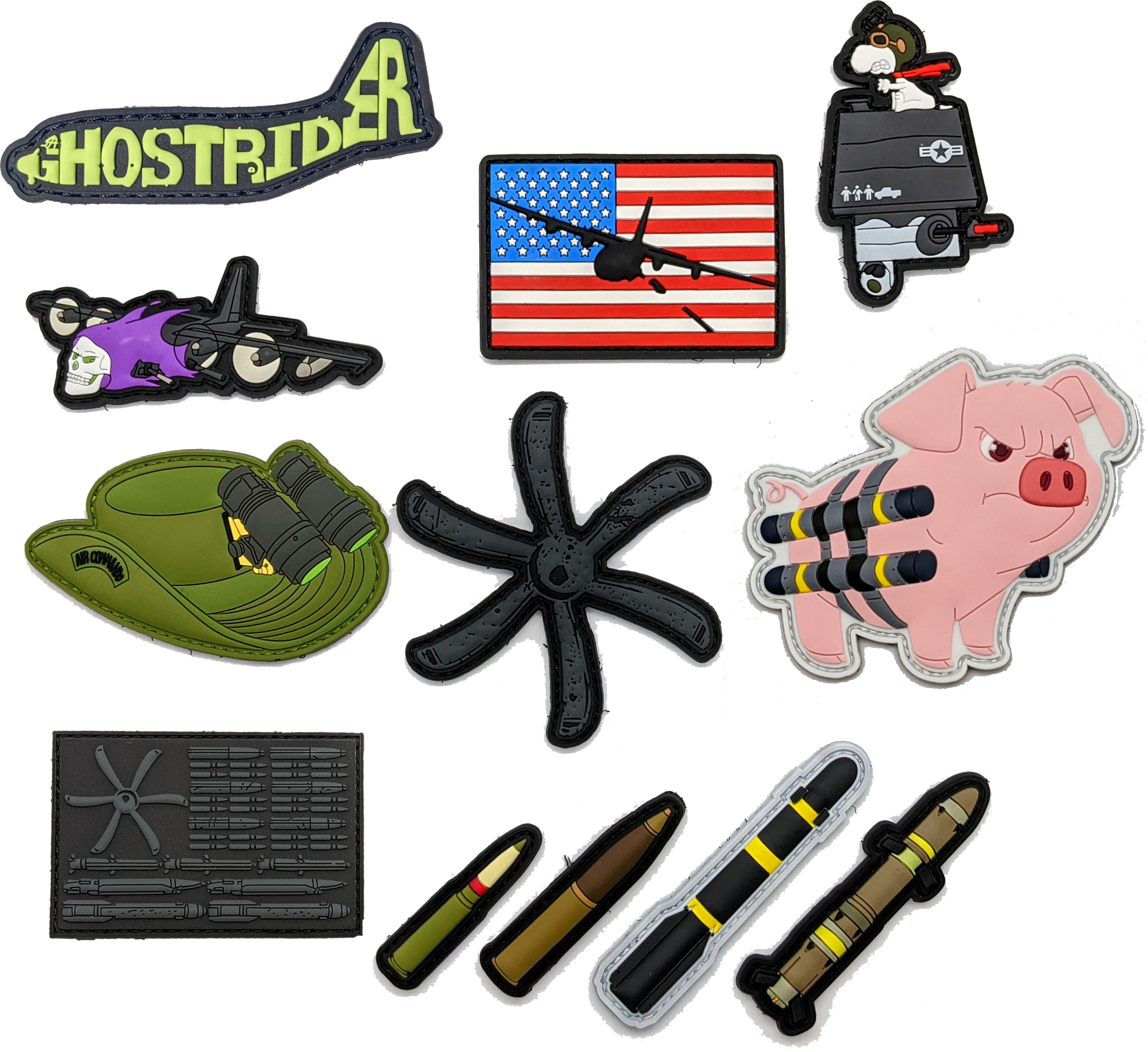 AC-130 Gunship Patch Bundles - Danger Close Apparel