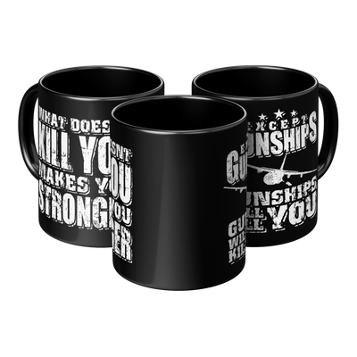 Gunships Will Kill You - 11oz Mug - Danger Close Apparel