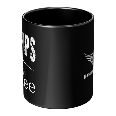 Gunships and Coffee - 11oz Mug - Danger Close Apparel