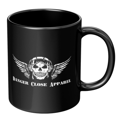 Gunships and Coffee - 11oz Mug - Danger Close Apparel