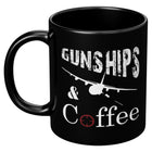 Gunships and Coffee Mug - Danger Close Apparel - Military Aviation